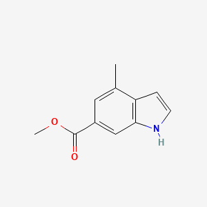 Methyl 4-methyl-1H-indole-6-carboxylate