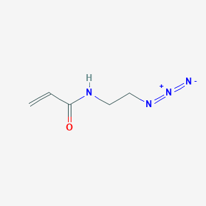 molecular formula C5H8N4O B2585392 N-(2-azidoethyl)prop-2-enamide CAS No. 1249873-30-0