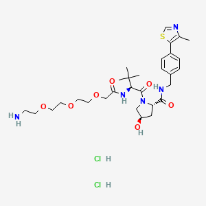 (S,R,S)-AHPC-PEG3-NH2 dihydrochloride