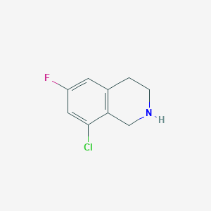 B2585870 8-Chloro-6-fluoro-1,2,3,4-tetrahydroisoquinoline CAS No. 1692252-63-3