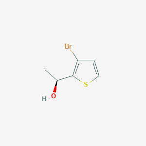 molecular formula C6H7BrOS B2585924 (1S)-1-(3-bromothiophen-2-yl)ethan-1-ol CAS No. 1344933-95-4