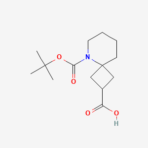 5-(Tert-butoxycarbonyl)-5-azaspiro[3.5]nonane-2-carboxylic acid