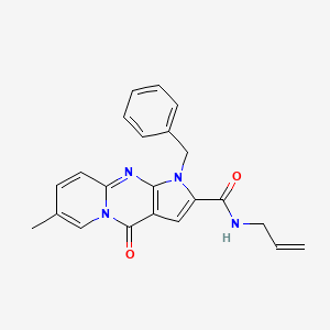 N-allyl-1-benzyl-7-methyl-4-oxo-1,4-dihydropyrido[1,2-a]pyrrolo[2,3-d]pyrimidine-2-carboxamide