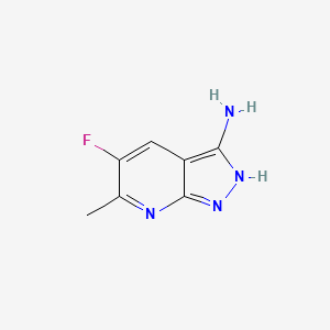 5-Fluoro-6-methyl-1H-pyrazolo[3,4-B]pyridin-3-amine