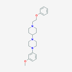1-(3-Methoxyphenyl)-4-(1-(2-phenoxyethyl)piperidin-4-yl)piperazine