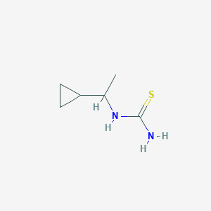 (1-Cyclopropylethyl)thiourea
