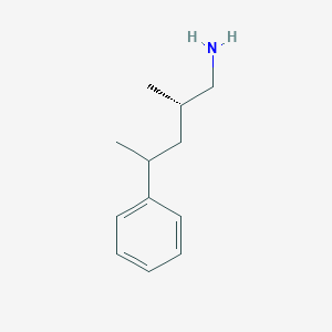(2S)-2-Methyl-4-phenylpentan-1-amine