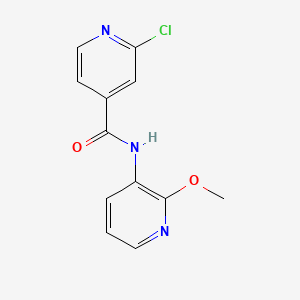 2-chloro-N-(2-methoxypyridin-3-yl)pyridine-4-carboxamide