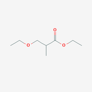 molecular formula C8H16O3 B025863 Ethyl 3-ethoxyisobutyrate CAS No. 19758-19-1