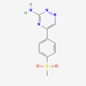 5-(4-Methanesulfonylphenyl)-1,2,4-triazin-3-amine