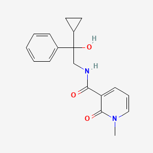 N-(2-cyclopropyl-2-hydroxy-2-phenylethyl)-1-methyl-2-oxo-1,2-dihydropyridine-3-carboxamide