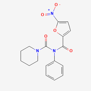 N-(5-nitrofuran-2-carbonyl)-N-phenylpiperidine-1-carboxamide