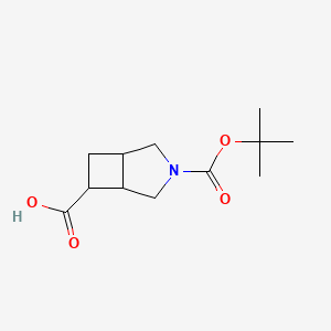 3-(tert-Butoxycarbonyl)-3-azabicyclo[3.2.0]heptane-6-carboxylic acid