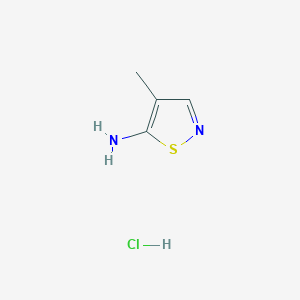 4-Methyl-1,2-thiazol-5-amine;hydrochloride
