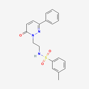 3-methyl-N-(2-(6-oxo-3-phenylpyridazin-1(6H)-yl)ethyl)benzenesulfonamide
