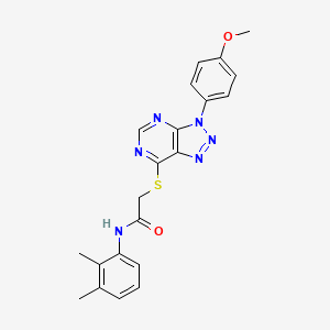 N-(2,3-dimethylphenyl)-2-((3-(4-methoxyphenyl)-3H-[1,2,3]triazolo[4,5-d]pyrimidin-7-yl)thio)acetamide