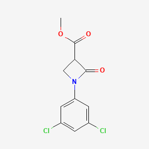 Methyl 1-(3,5-dichlorophenyl)-2-oxoazetidine-3-carboxylate