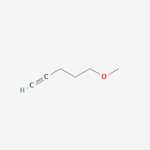 molecular formula C6H10O B2586468 5-Methoxypent-1-yne CAS No. 14604-44-5