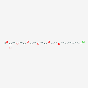 molecular formula C16H31ClO7 B2586481 Cl-C6-PEG4-O-CH2COOH CAS No. 1799506-30-1
