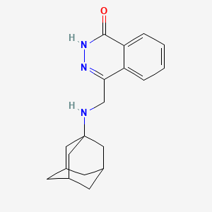 molecular formula C19H23N3O B2586503 4-[(1-adamantylamino)methyl]-1(2H)-phthalazinone CAS No. 339021-40-8