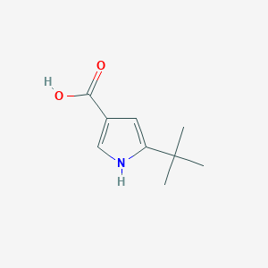 5-(tert-Butyl)-1H-pyrrole-3-carboxylic acid