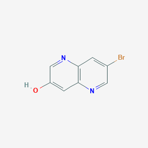 7-Bromo-1,5-naphthyridin-3-ol