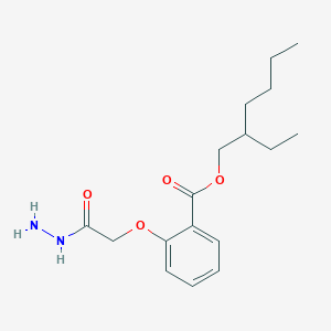 2-Ethylhexyl 2-(2-hydrazinyl-2-oxoethoxy)benzoate