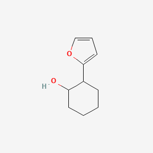 molecular formula C10H14O2 B2586573 2-(2-呋喃基)环己醇 CAS No. 115754-87-5