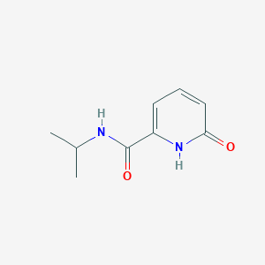 molecular formula C9H12N2O2 B2586595 6-hydroxy-N-(propan-2-yl)pyridine-2-carboxamide CAS No. 149744-23-0