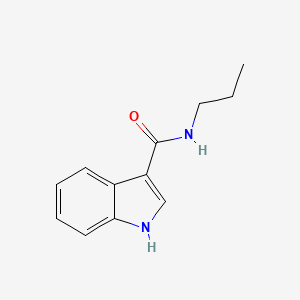 molecular formula C12H14N2O B2586625 N-propyl-1H-indole-3-carboxamide CAS No. 1035796-98-5