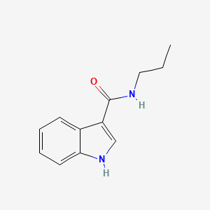 B2586625 indol-3-yl-N-propylcarboxamide CAS No. 1035796-98-5
