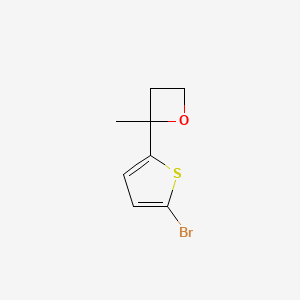 2-(5-Bromothiophen-2-yl)-2-methyloxetane