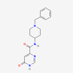 N-(1-benzylpiperidin-4-yl)-6-hydroxypyrimidine-4-carboxamide