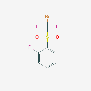 1-[Bromo(difluoro)methyl]sulfonyl-2-fluorobenzene