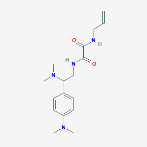 N1-allyl-N2-(2-(dimethylamino)-2-(4-(dimethylamino)phenyl)ethyl)oxalamide