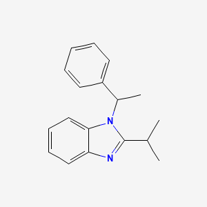 2-(Methylethyl)-1-(phenylethyl)benzimidazole