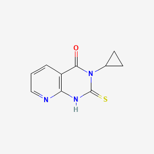 3-cyclopropyl-2-mercaptopyrido[2,3-d]pyrimidin-4(3H)-one