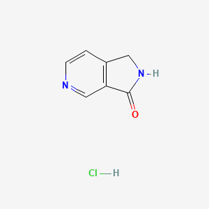 1H,2H,3H-pyrrolo[3,4-c]pyridin-3-one hydrochloride