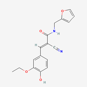 molecular formula C17H16N2O4 B2587219 AKOS BBS-00008195 CAS No. 340319-43-9