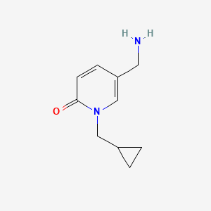 5-(aminomethyl)-1-(cyclopropylmethyl)-2(1H)-pyridinone