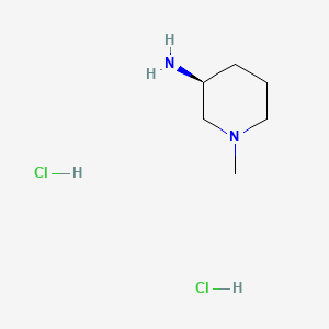 molecular formula C6H16Cl2N2 B2587757 (S)-1-Methylpiperidin-3-amine dihydrochloride CAS No. 1157849-50-7; 1157849-51-8; 894808-73-2