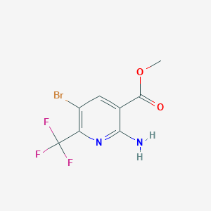 Methyl 2-amino-5-bromo-6-(trifluoromethyl)pyridine-3-carboxylate
