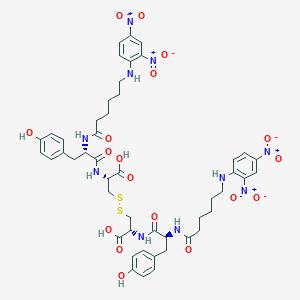 N,N'-Bis((epsilon-((2,4-dinitrophenyl)amino)caproyl)tyrosyl)cystine