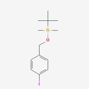 molecular formula C13H21IOSi B2588041 Tert-butyl[(4-iodophenyl)methoxy]dimethylsilane CAS No. 147283-96-3