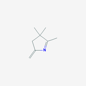 4,4,5-Trimethyl-2-methylidene-3H-pyrrole