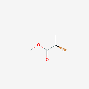 molecular formula C4H7BrO2 B2588501 Propanoic acid, 2-bromo-, methyl ester, (2R)- CAS No. 20047-41-0