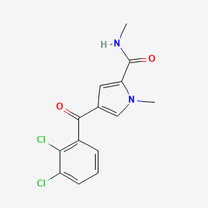 4-(2,3-dichlorobenzoyl)-N,1-dimethyl-1H-pyrrole-2-carboxamide