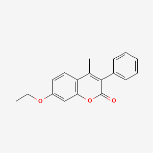 7-Ethoxy-4-methyl-3-phenylchromen-2-one