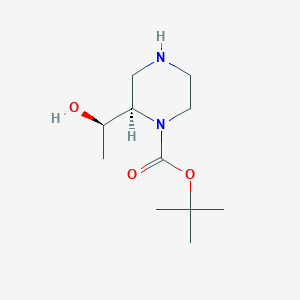 (R)-1-Boc-2-((R)-1-hydroxyethyl)piperazine