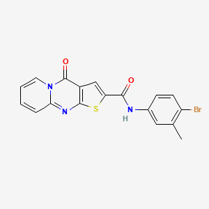 molecular formula C18H12BrN3O2S B2588592 N-(4-bromo-3-methylphenyl)-4-oxo-4H-pyrido[1,2-a]thieno[2,3-d]pyrimidine-2-carboxamide CAS No. 690251-57-1